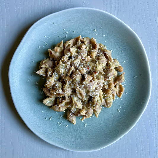 Chilli Chickpeas Spelt Conchiglie